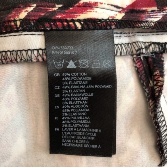 💎 H&M Hot Festive Ethnic paint pattern mini skirt - Picture 6 of 8